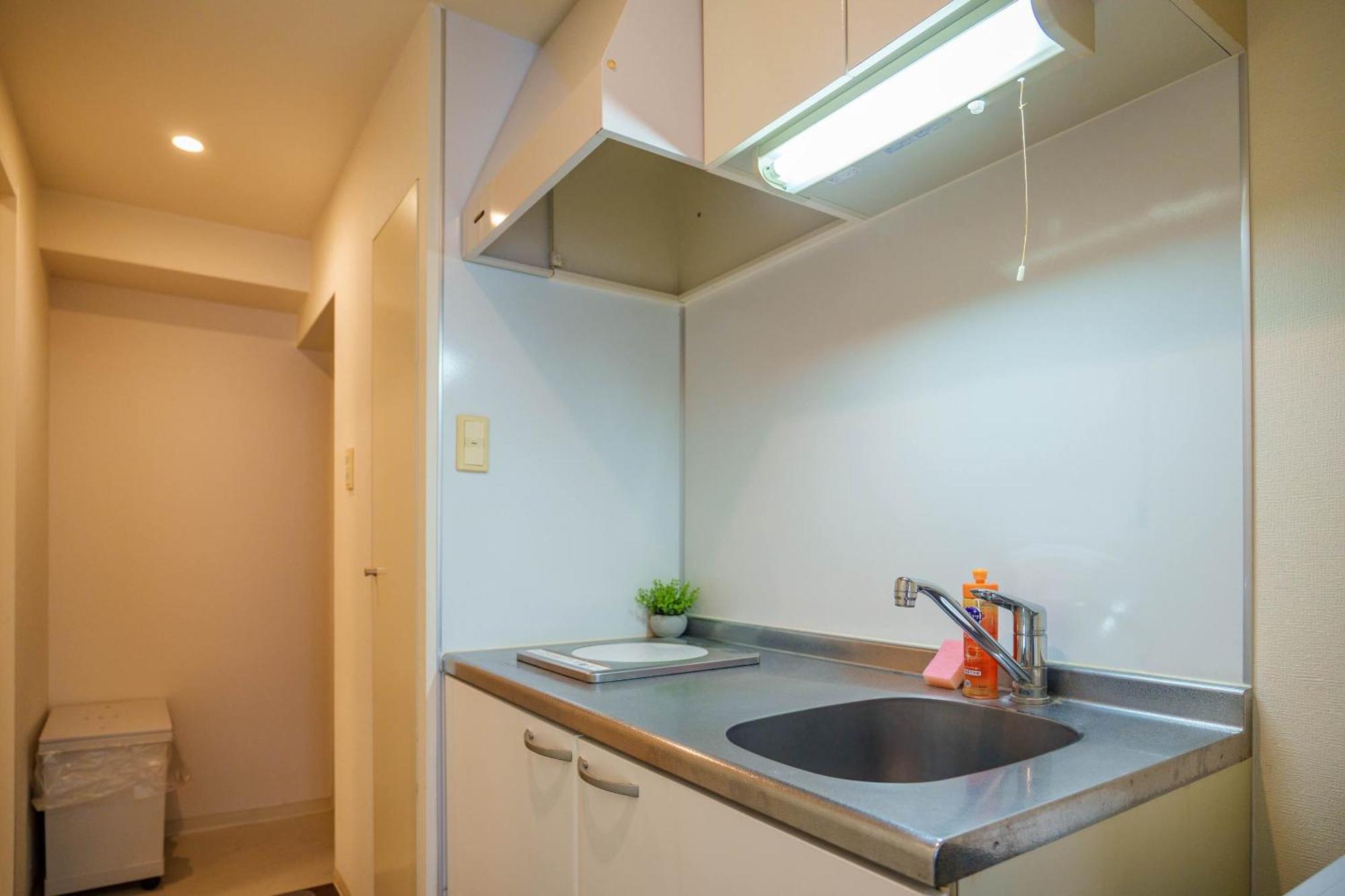 Apartamento 黒門市場徒歩5分 通天閣難波エリア徒歩圏内 トイレと浴室付き まるまる貸切 エレベーター 高層804